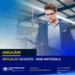 specialist achizitii raw materials